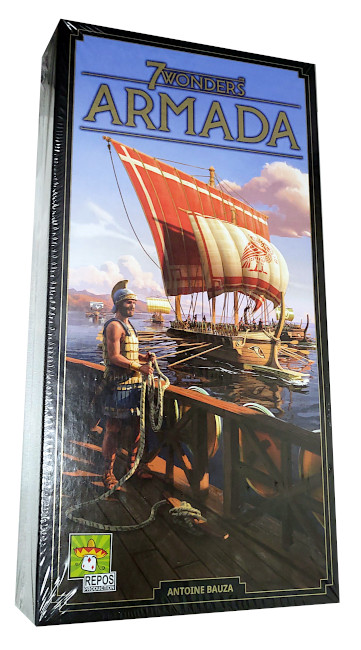 7 Wonders - Armada (V2 Nordic) peli edullisesti HyväPeli.fi:stä. Hinta: 26,90 €. Tuoteryhmät: Lautapelit ja seurapelit, Korttipelit