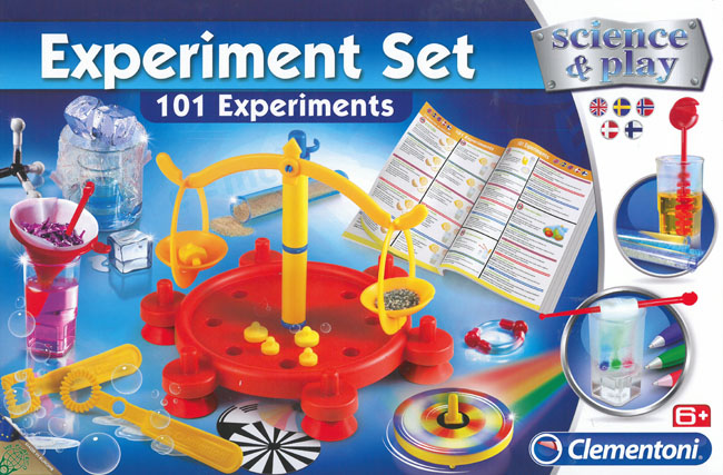 Experiment set laboratoriosetti 101 koetta - Hinta 24,90 € - HyväPeli.fi