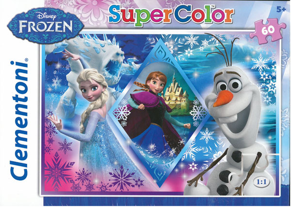 Clementoni Clementoni Disney Frozen palapeli (60 palaa) peli edullisesti HyväPeli.fi:stä. Hinta: 5,50 €. Tuoteryhmä: Palapelit.