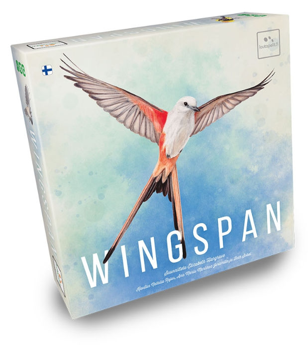 Wingspan peli edullisesti HyväPeli.fi:stä. Hinta: 43,90 €. Tuoteryhmät: Lautapelit ja seurapelit, Opettavat pelit