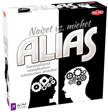 Tactic Naiset vs. miehet Alias peli edullisesti HyväPeli.fi:stä. Hinta: 17,90 €. Tuoteryhmät: Lautapelit ja seurapelit, Partypelit