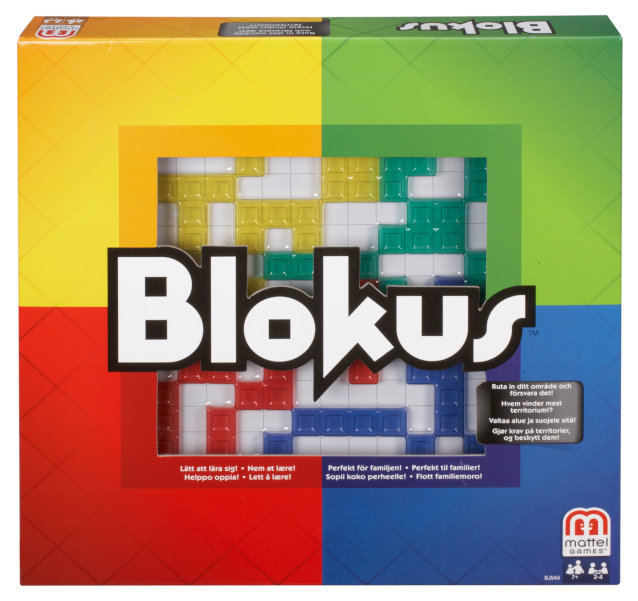 Mattel Blokus peli edullisesti HyväPeli.fi:stä. Hinta: 27,50 €. Tuoteryhmä: Lautapelit ja seurapelit.