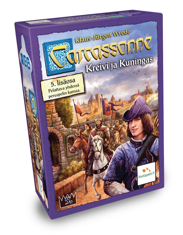 Carcassonne Kreivi ja Kuningas peli edullisesti HyväPeli.fi:stä. Hinta: 14,80 €. Tuoteryhmä: Lautapelit ja seurapelit.