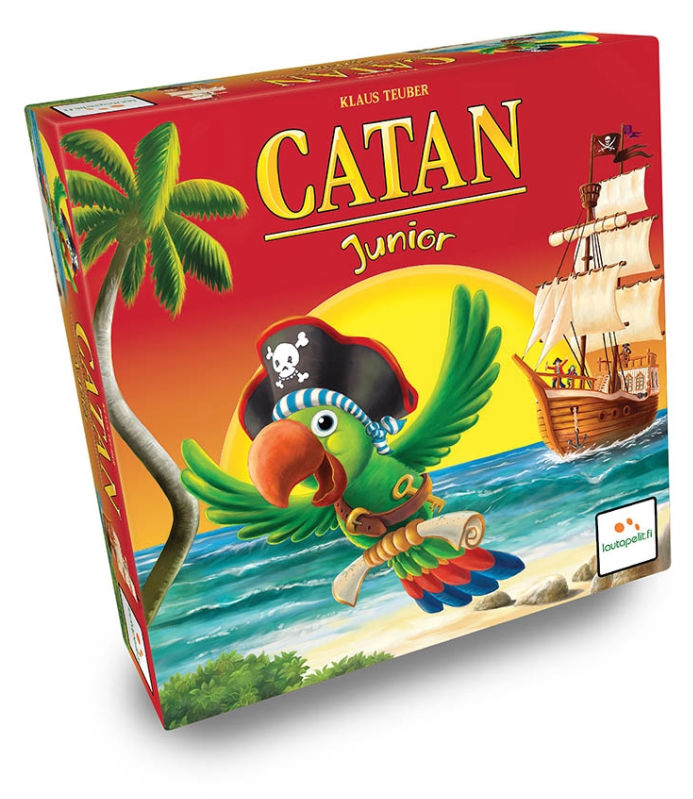 Catan Junior peli edullisesti HyväPeli.fi:stä. Hinta: 24,90 €. Tuoteryhmä: Lautapelit ja seurapelit.