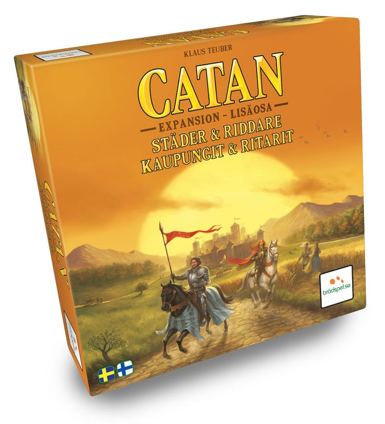 Catan - Kaupungit ja Ritarit peli edullisesti HyväPeli.fi:stä. Hinta: 26,90 €. Tuoteryhmä: Lautapelit ja seurapelit.