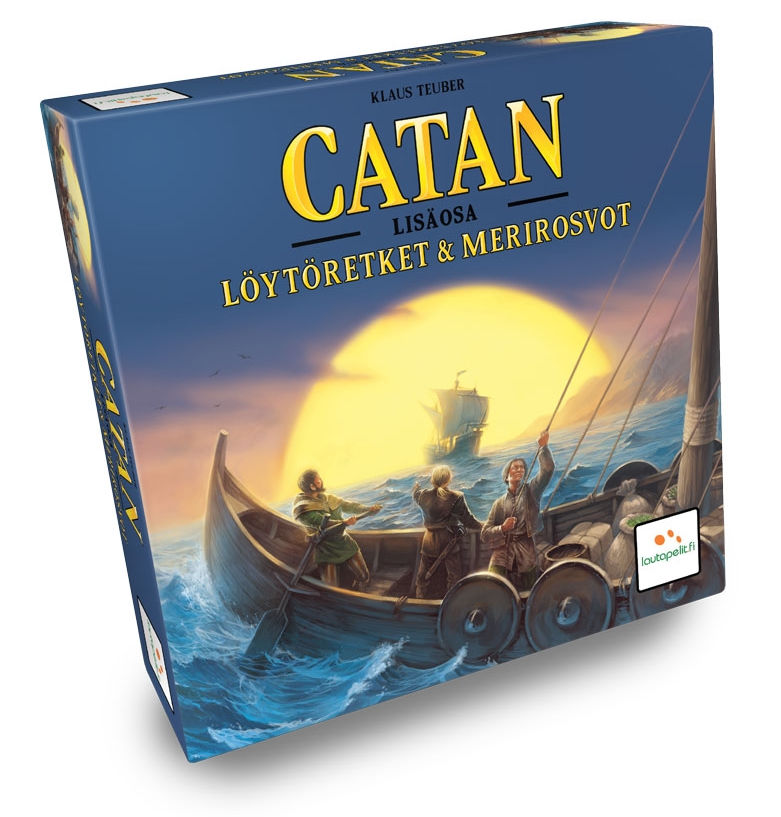 Catan - Löytöretket ja Merirosvot peli edullisesti HyväPeli.fi:stä. Hinta: 26,90 €. Tuoteryhmä: Lautapelit ja seurapelit.