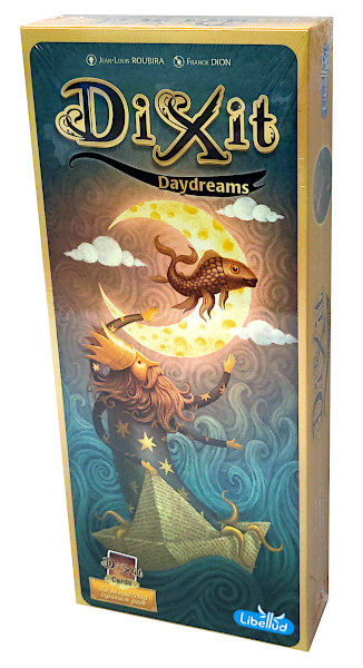 Dixit 5 - Daydreams peli edullisesti HyväPeli.fi:stä. Hinta: 17,80 €. Tuoteryhmät: Lautapelit ja seurapelit, Korttipelit, Partypelit