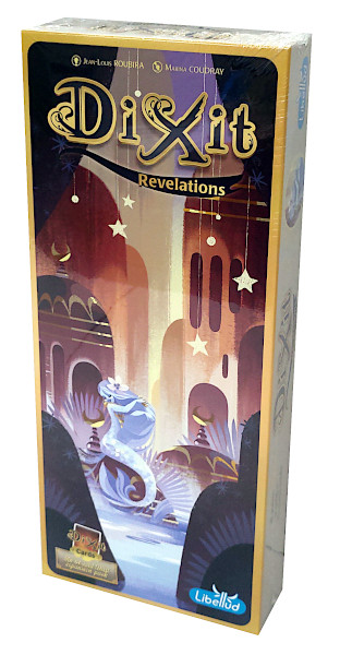 Dixit 7 - Revelations peli edullisesti HyväPeli.fi:stä. Hinta: 17,80 €. Tuoteryhmät: Lautapelit ja seurapelit, Korttipelit, Partypelit