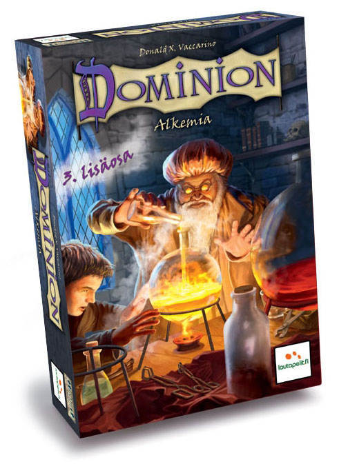 Dominion - Alkemia (3. lisäosa) peli edullisesti HyväPeli.fi:stä. Hinta: 19,10 €. Tuoteryhmät: Lautapelit ja seurapelit, Korttipelit