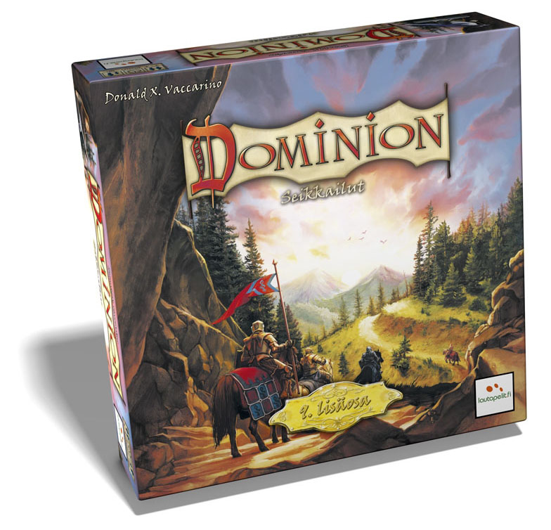 Dominion - Seikkailut (9. lisäosa) peli edullisesti HyväPeli.fi:stä. Hinta: 34,90 €. Tuoteryhmät: Lautapelit ja seurapelit, Korttipelit