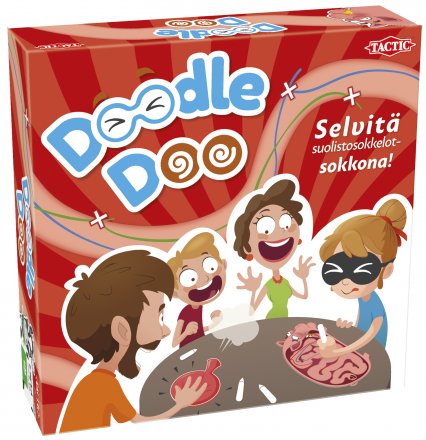 Tactic Doodle Doo peli edullisesti HyväPeli.fi:stä. Hinta: 15,50 €. Tuoteryhmät: Lautapelit ja seurapelit, Partypelit