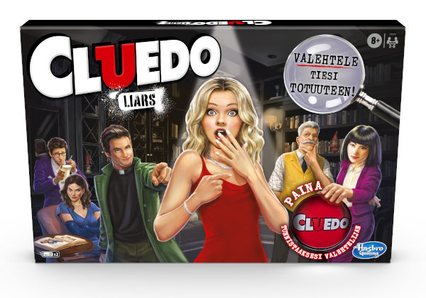 Hasbro Cluedo Liars Edition peli edullisesti HyväPeli.fi:stä. Hinta: 34,90 €. Tuoteryhmä: Lautapelit ja seurapelit.