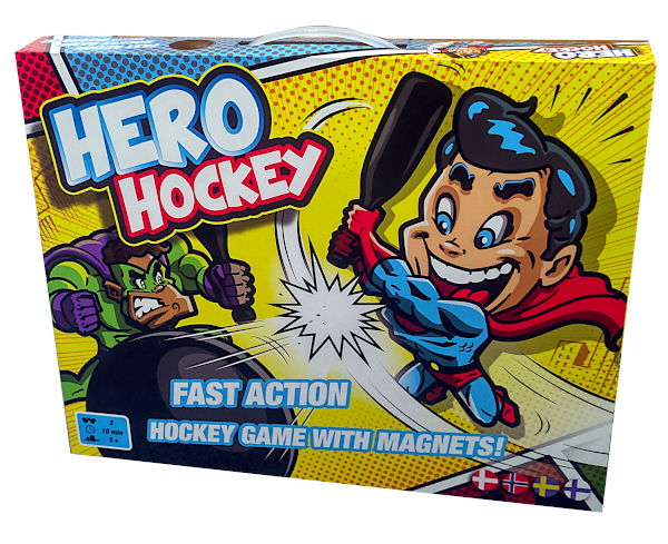 Hero Hockey peli edullisesti HyväPeli.fi:stä. Hinta: 22,90 €. Tuoteryhmä: Ulkopelit ja toimintapelit.