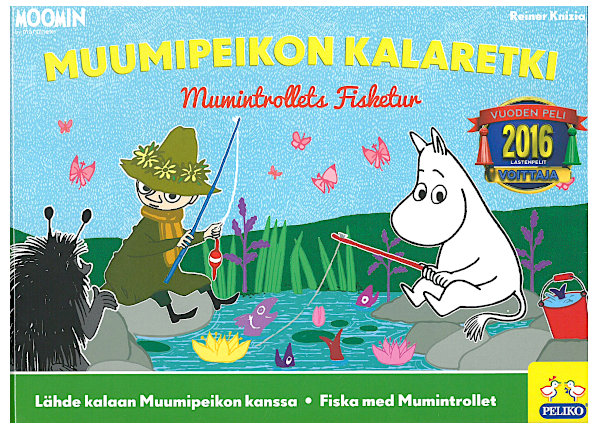 Peliko Muumipeikon kalaretki peli edullisesti HyväPeli.fi:stä. Hinta: 12,90 €. Tuoteryhmä: Lautapelit ja seurapelit.