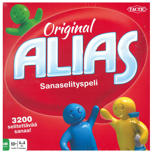 Tactic Original Alias peli edullisesti HyväPeli.fi:stä. Hinta: 19,90 €. Tuoteryhmät: Lautapelit ja seurapelit, Partypelit