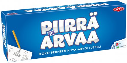 Tactic Piirrä ja arvaa peli edullisesti HyväPeli.fi:stä. Hinta: 16,90 €. Tuoteryhmä: Lautapelit ja seurapelit.