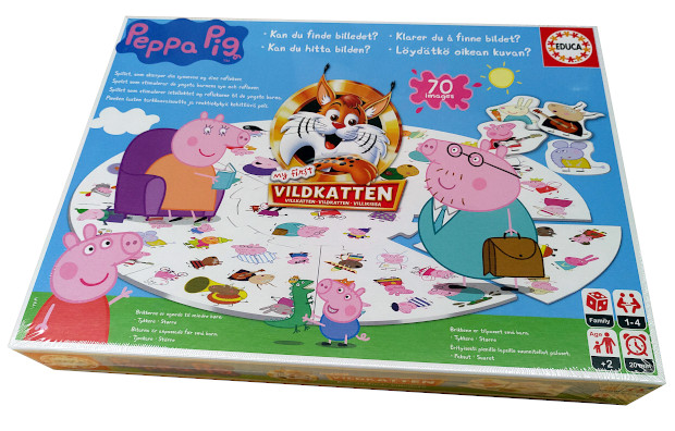 Educa Pipsa Possu Villikissa peli edullisesti HyväPeli.fi:stä. Hinta: 19,90 €. Tuoteryhmät: Lautapelit ja seurapelit, Opettavat pelit