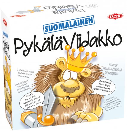 Tactic Pykäläviidakko peli edullisesti HyväPeli.fi:stä. Hinta: 12,90 €. Tuoteryhmät: Lautapelit ja seurapelit, Partypelit