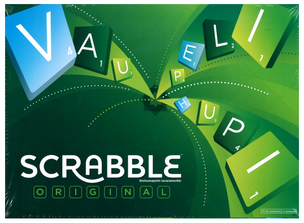Mattel Scrabble Original peli edullisesti HyväPeli.fi:stä. Hinta: 29,50 €. Tuoteryhmä: Lautapelit ja seurapelit.