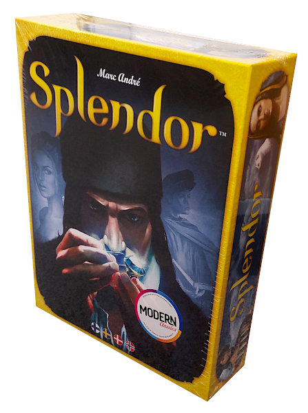 Splendor peli edullisesti HyväPeli.fi:stä. Hinta: 25,90 €. Tuoteryhmät: Lautapelit ja seurapelit, Korttipelit