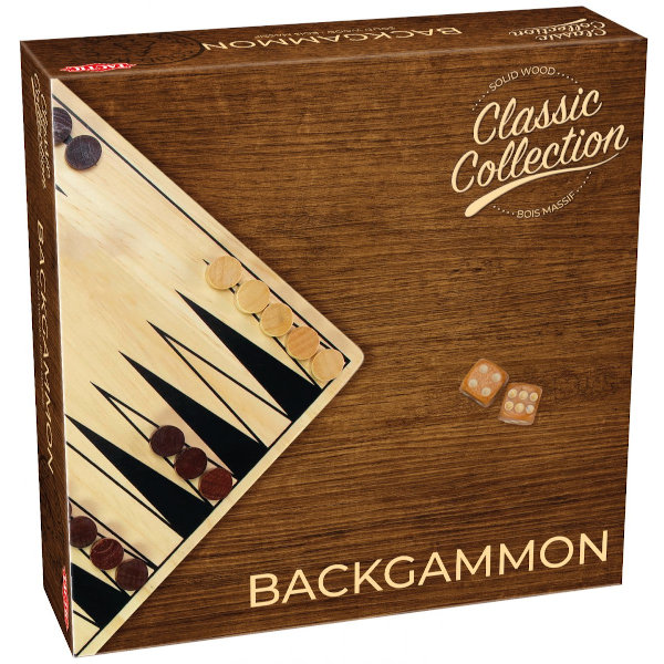 Tactic Rustic Backgammon peli edullisesti HyväPeli.fi:stä. Hinta: 18,90 €. Tuoteryhmä: Lautapelit ja seurapelit.