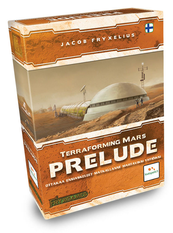 Terraforming Mars - Prelude peli edullisesti HyväPeli.fi:stä. Hinta: 14,50 €. Tuoteryhmä: Lautapelit ja seurapelit.