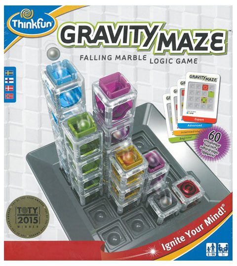 ThinkFun ThinkFun Gravity Maze peli edullisesti HyväPeli.fi:stä. Hinta: 25,90 €. Tuoteryhmät: Lautapelit ja seurapelit, Älypelit ja pulmapelit, Opettavat pelit